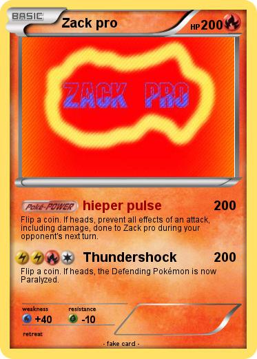 Pokemon Zack pro