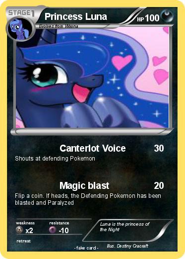 Pokemon Princess Luna