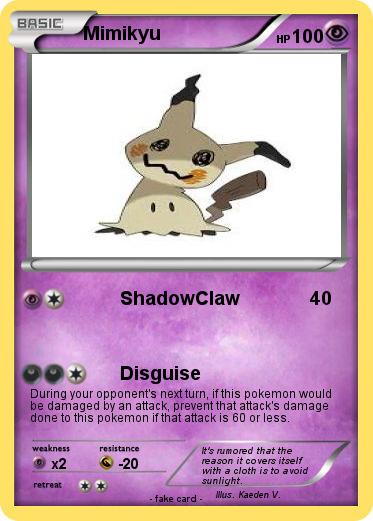 Pokemon Mimikyu