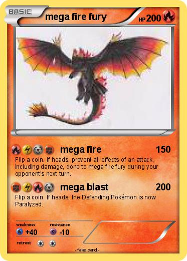 Pokemon mega fire fury