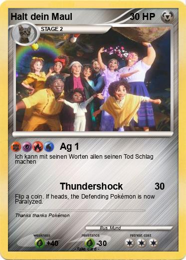 Pokemon Halt dein Maul