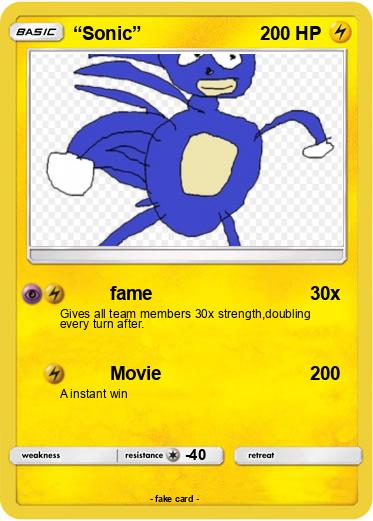 Pokemon “Sonic”
