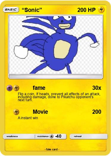 Pokemon “Sonic”