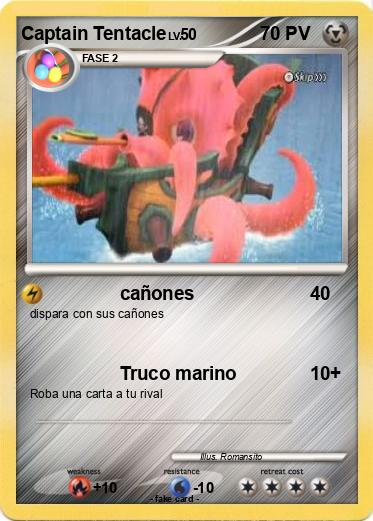 Pokemon Captain Tentacle