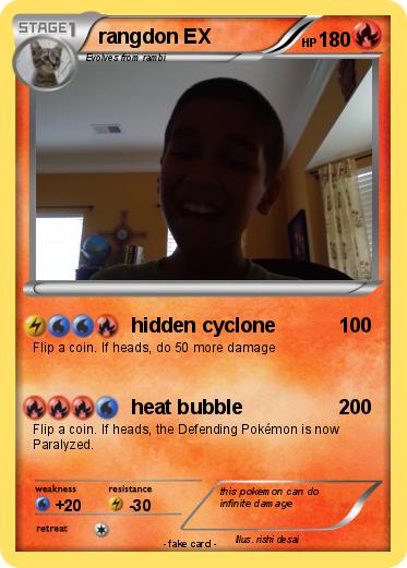 Pokemon rangdon EX