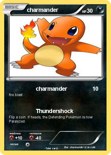 Pokemon charmander