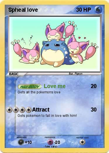 Pokemon Spheal love