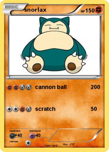 Pokemon snorlax