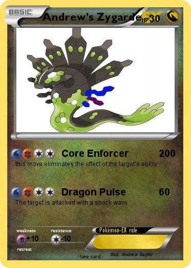 Pokemon Andrew's Zygarde
