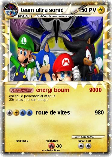 Pokemon team ultra sonic