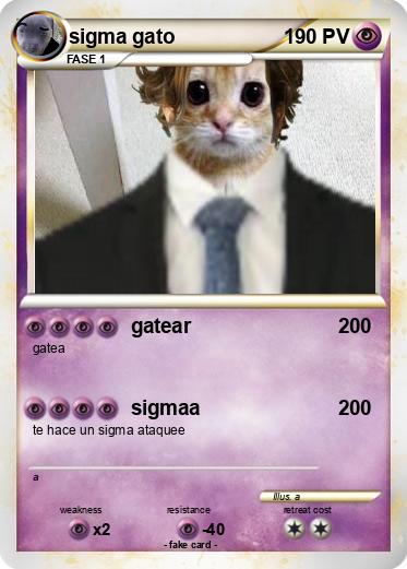 Pokemon sigma gato