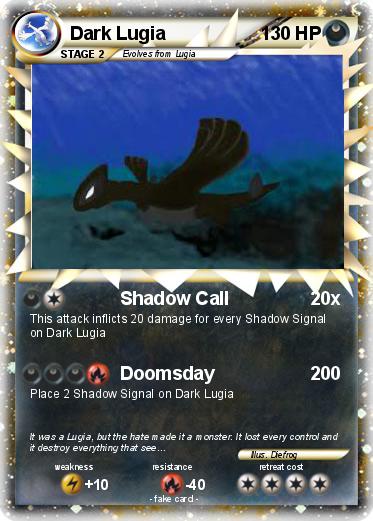 Pokemon Dark Lugia