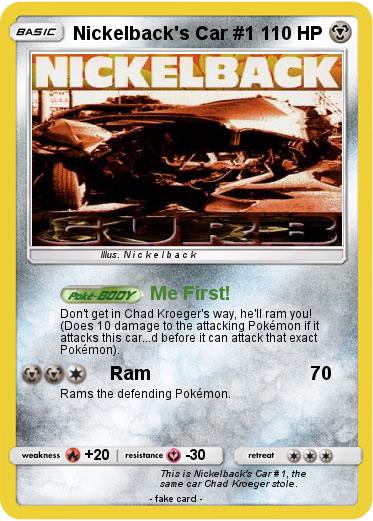Pokemon Nickelback's Car #1