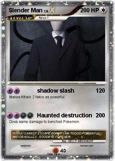 Pokemon Slender Man