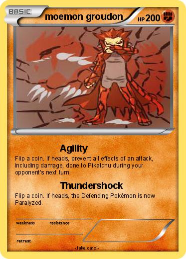 Pokemon moemon groudon