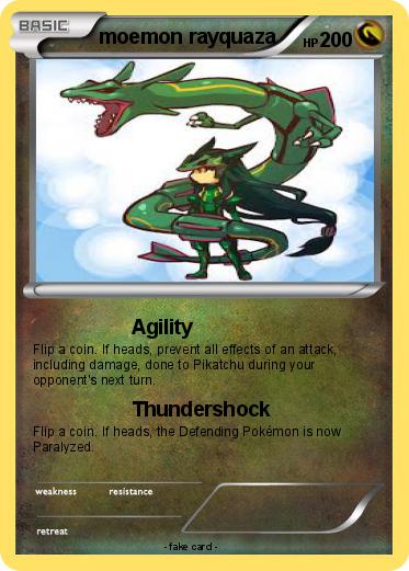 Pokemon moemon rayquaza