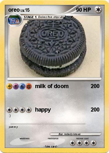 Pokemon oreo