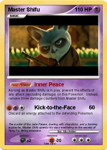 Pokemon Master Shifu