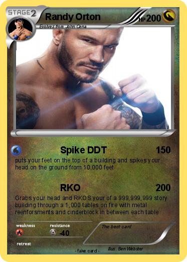 Pokemon Randy Orton