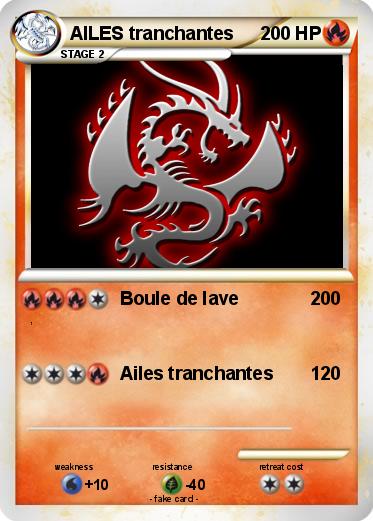 Pokemon AILES tranchantes