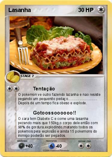 Pokemon Lasanha