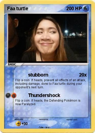 Pokemon Faa turtle