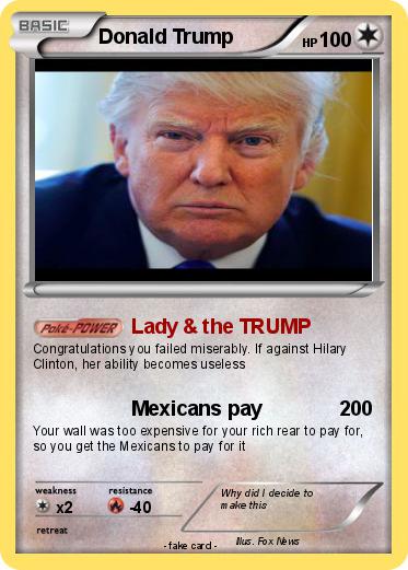 Pokemon Donald Trump