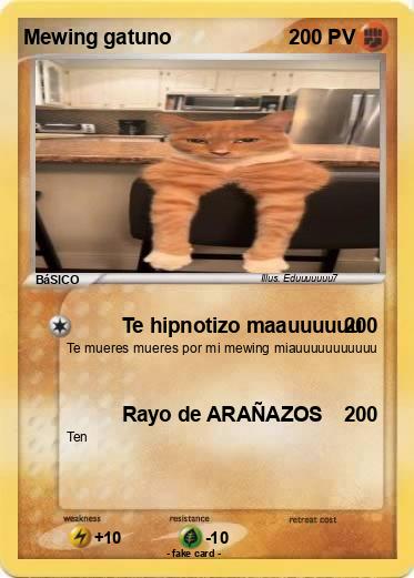 Pokemon Mewing gatuno