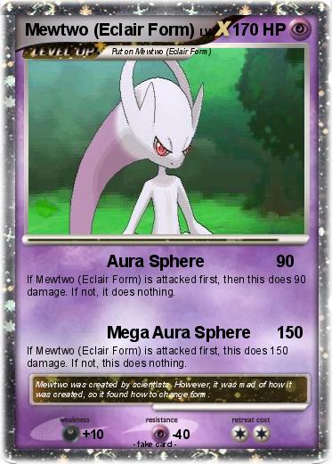 Pokemon Mewtwo (Eclair Form)