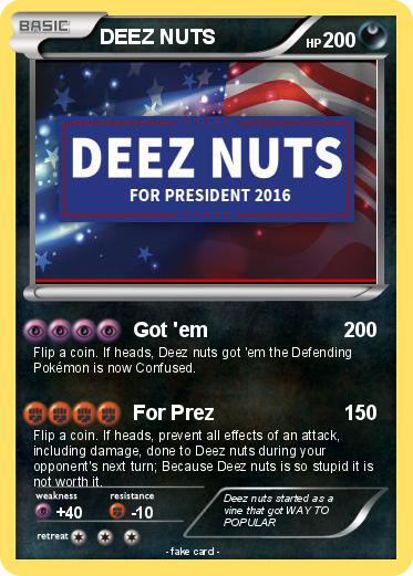Pokemon DEEZ NUTS