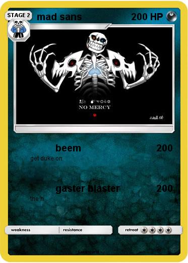 Pokemon mad sans