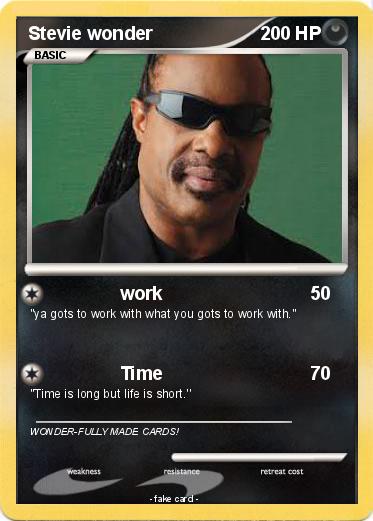 Pokemon Stevie wonder