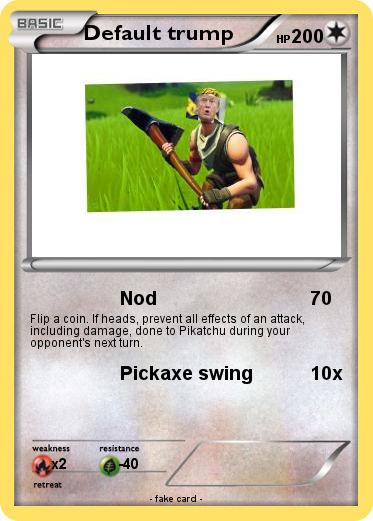 Pokemon Default trump