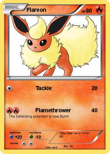 Pokemon Flareon