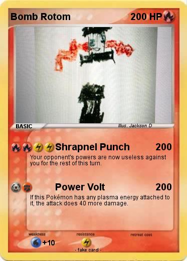 Pokemon Bomb Rotom