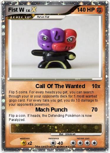 Pokemon Fist W