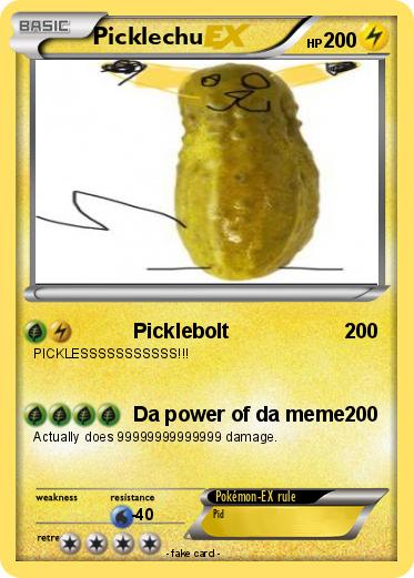 Pokemon Picklechu