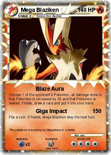 Pokemon Mega Blaziken