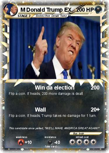 Pokemon M Donald Trump EX