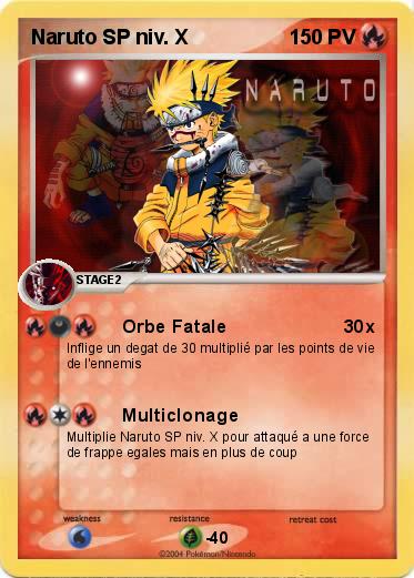 Pokemon Naruto SP niv. X