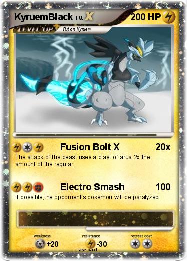 Pokemon KyruemBlack