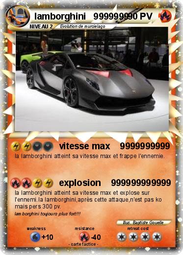 Pokemon lamborghini   9999999