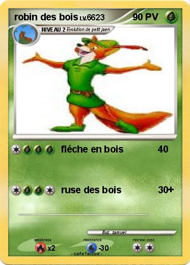 Pokemon robin des bois