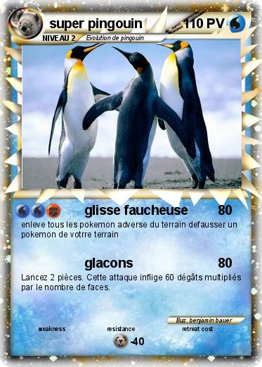 Pokemon super pingouin