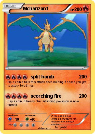 Pokemon Mcharizard