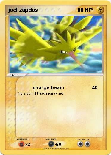 Pokemon joel zapdos