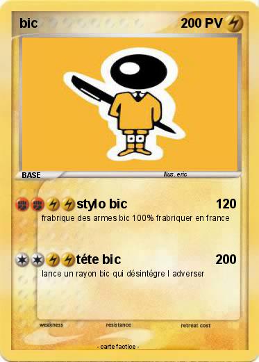 Pokemon bic