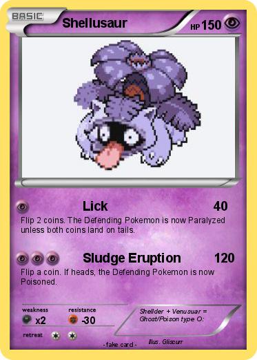 Pokemon Shellusaur