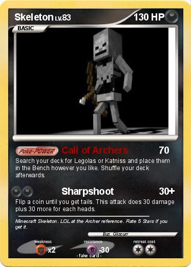 Pokemon Skeleton