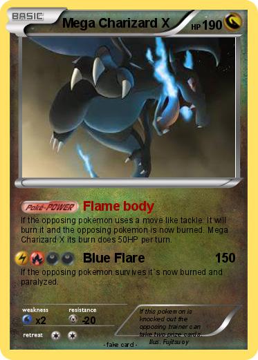 Pokemon Mega Charizard X